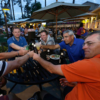 Cheers to another great evening at Club Magnolia 19 - After Golf Experience!